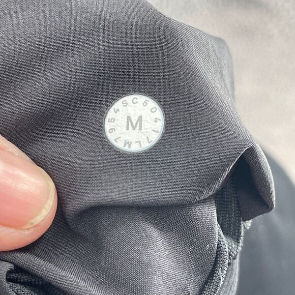 Lululemon Black Elastic Waist Active Running Athletic Shorts Medium - Picture 6 of 6